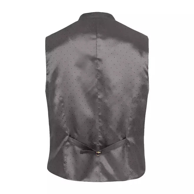 Bavarian Trachten Waistcoat Xaver - Velvet, Grey bavari-costumes