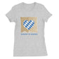 Women's Bavarian Heart Graphic T-Shirt "Dahoam is Dahoam" - 2 colours - Bavari Shop - Bavarian Outfits, Dirndl, Lederhosen & Accessories